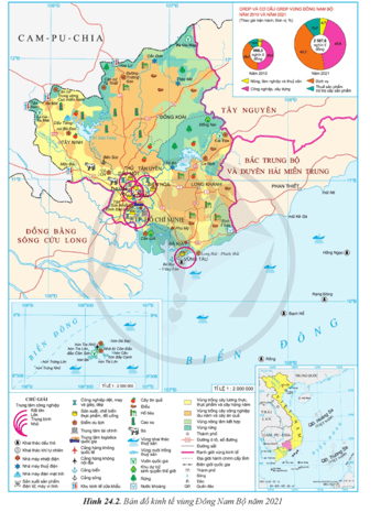 Lý thuyết Địa Lí 12 Cánh diều Bài 24: Phát triển kinh tế - xã hội ở Đông Nam Bộ