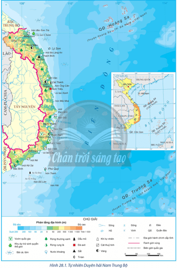 Lý thuyết Địa Lí 12 Chân trời sáng tạo Bài 28: Phát triển kinh tế biển ở Duyên hải Nam Trung Bộ