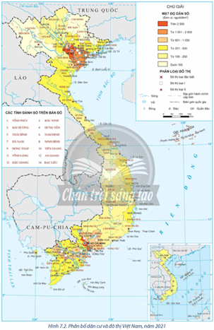 Lý thuyết Địa Lí 12 Chân trời sáng tạo Bài 9: Đô thị hoá