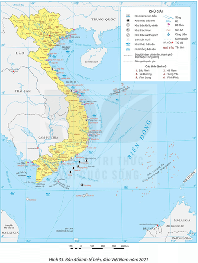 Lý thuyết Địa Lí 12 Kết nối tri thức Bài 33: Phát triển kinh tế và đảm bảo quốc phòng an ninh ở Biển Đông và các đảo, quần đảo
