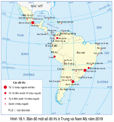 Lý thuyết Địa Lí 7 Cánh diều Bài 18: Đặc điểm dân cư, xã hội Trung và Nam Mỹ
