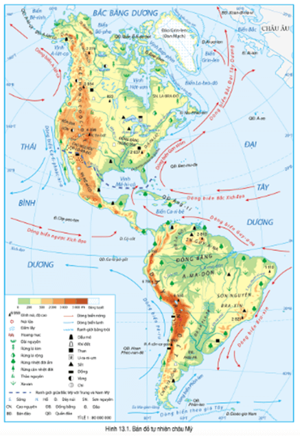 Lý thuyết Địa Lí 7 Kết nối tri thức Bài 13: Vị trí địa lí, phạm vi châu Mỹ. Sự phát kiến ra châu Mỹ