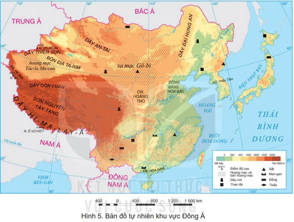 Lý thuyết Địa Lí 7 Kết nối tri thức Bài 7: Bản đồ chính trị châu Á, các khu vực của châu Á