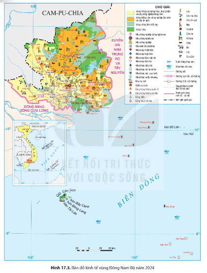 Dựa vào hình 17.3 và thông tin mục d, hãy trình bày sự phát triển kinh tế biển