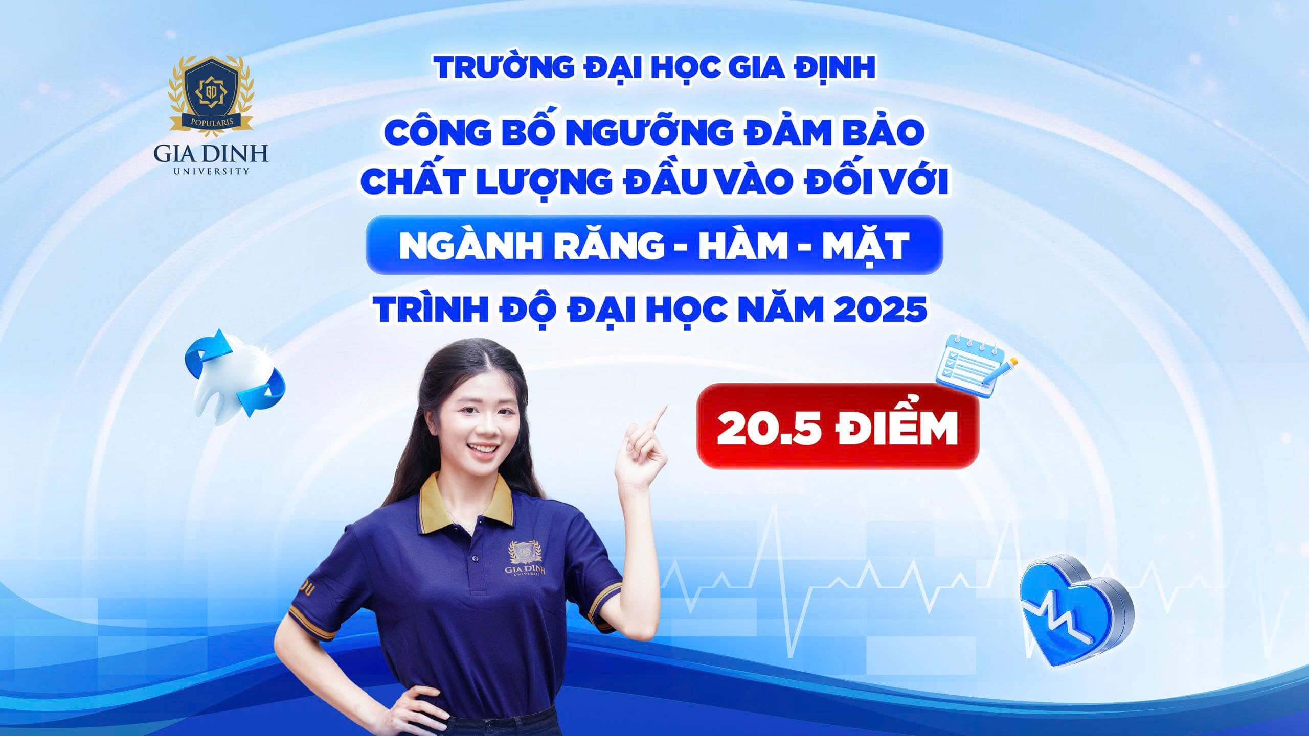 Điểm chuẩn Đại học Gia Định 2025 (2024, 2023, ...)