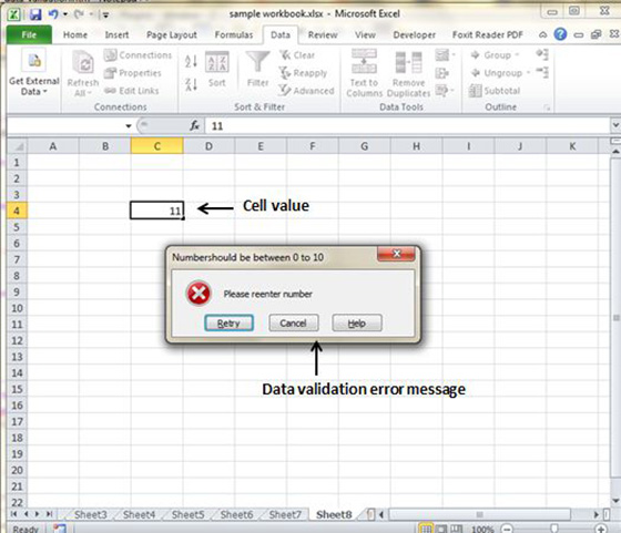 Data Validation