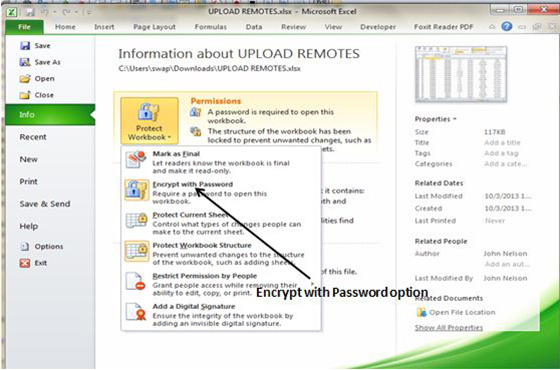 Encrypt with Password