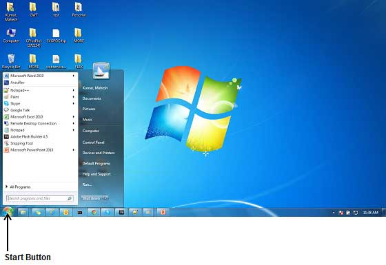Windows Start Button