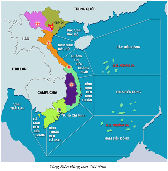 Lý thuyết Địa Lí 8 Bài 24: Vùng biển Việt Nam hay, chi tiết 