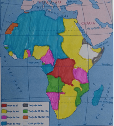 Lý thuyết Lịch Sử 11 Bài 5: Châu Phi và khu vực Mĩ Latinh (Thế kỉ XIX -đầu thế kỉ XX) | Lý thuyết Lịch Sử lớp 11 đầy đủ nhất