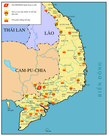 Lý thuyết Lịch Sử 9 Bài 28: Xây dựng chủ nghĩa xã hội ở miền Bắc, đấu tranh chống đế quốc Mĩ và chính quyền Sài Gòn ở miền Nam hay, ngắn gọn