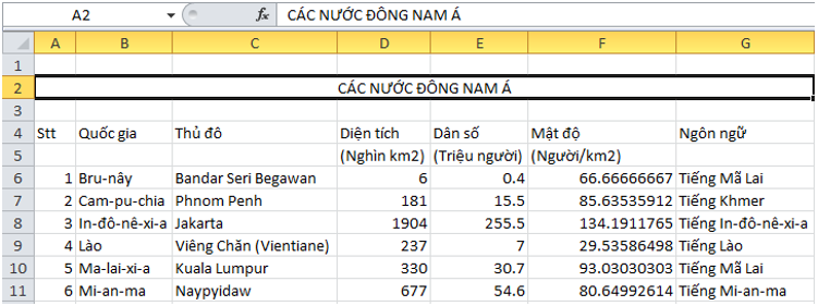 Giải bài tập Tin học 7 | Để học tốt Tin học 7