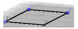 Lý thuyết Tin học 8 Bài 12: Vẽ hình không gian với GeoGebra (hay, chi tiết)