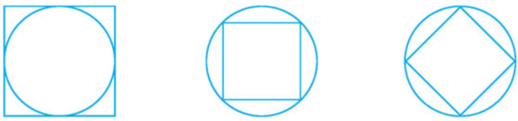 Toán lớp 1: Hình vuông, hình tròn (trang 8) | Hay nhất Giải bài tập Toán 1