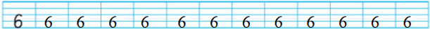 Toán lớp 1: Số 6 (trang 26,27) | Hay nhất Giải bài tập Toán 1