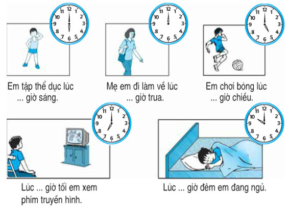 Giải Toán lớp 2 trang 76, 77 Ngày, giờ  