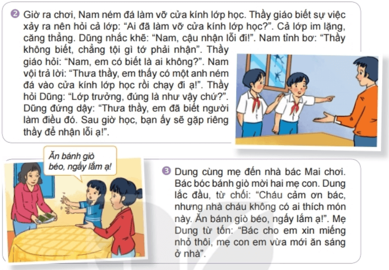 Khám phá 3 trang 19 Giáo dục công dân lớp 6 Kết nối tri thức