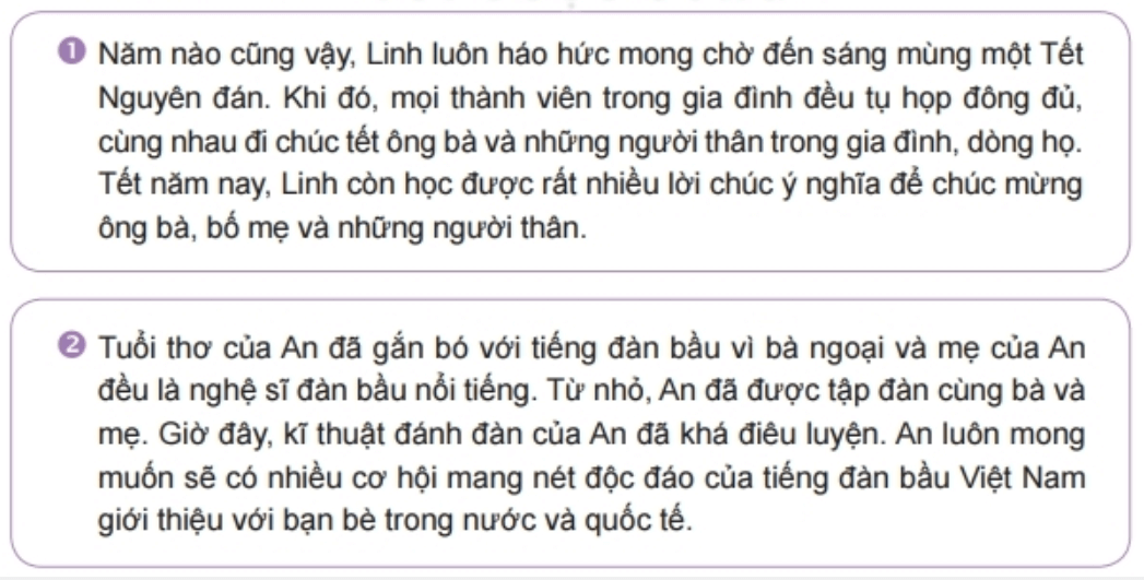 Khám phá 3 trang 7 Kết nối tri thức