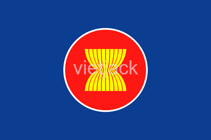 Biểu tượng trên lá cờ của Hiệp hội các quốc gia Đông Nam Á (ASEAN) ngày nay thể hiện điều gì