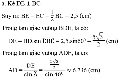 Giải sách bài tập Toán 9 | Giải bài tập Sách bài tập Toán 9