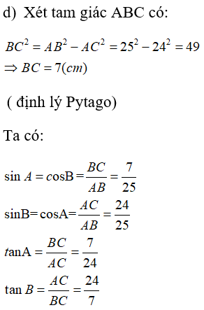 Giải sách bài tập Toán lớp 9 hay nhất, chi tiết