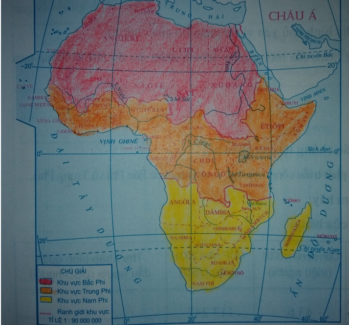 Tập Hợp Tập Bản Đồ Các Khu Vực Châu Phi Đầy Đủ Nhất