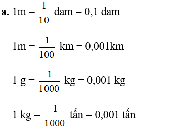 Giải Toán 5 VNEN Bài 100: Ôn tập về độ dài và đo khối lượng | Hay nhất Giải bài tập Toán 5 VNEN