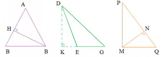 Giải Toán 5 VNEN Bài 55: Hình tam giác | Hay nhất Giải bài tập Toán 5 VNEN