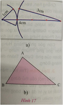 Giải Toán 7 VNEN Bài 2: Quan hệ giữa ba cạnh của một tam giác | Hay nhất Giải bài tập Toán 7 VNEN