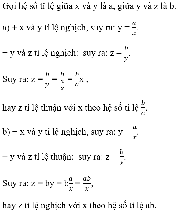 Giải Toán 7 VNEN Bài 4: Một số bài toán về đại lượng tỉ lệ nghịch | Hay nhất Giải bài tập Toán 7 VNEN