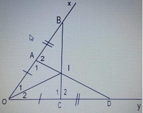 Giải Toán 7 VNEN Bài 7: Tính chất tia phân giác của một góc, đường phân giác của tam giác | Hay nhất Giải bài tập Toán 7 VNEN