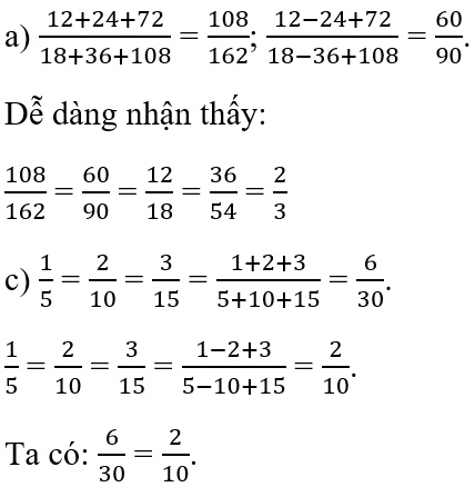 Giải Toán 7 VNEN Bài 8: Tính chất của dãy tỉ số bằng nhau | Hay nhất Giải bài tập Toán 7 VNEN