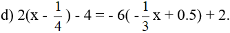 Giải Toán 8 VNEN Bài 3: Một số phương trình đưa được về dạng phương trình ax + b = 0 | Giải bài tập Toán 8 VNEN hay nhất