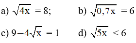 Giải Toán 9 VNEN Bài 2: Các tính chất của căn bậc hai số học | Hay nhất Giải bài tập Toán 9