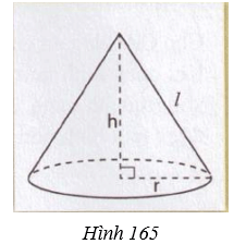 Giải Toán 9 VNEN Bài 2: Hình nón - Hình nón cụt - Diện tích xung quanh và thể tích hình nón, hình nón cụt | Hay nhất Giải bài tập Toán 9