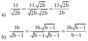 Giải Toán 9 VNEN Bài 7: Biến đổi đơn giản biểu thức chứa căn thức bậc hai | Hay nhất Giải bài tập Toán 9