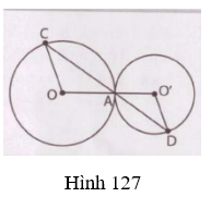 Giải Toán 9 VNEN Bài 7: Vị trí tương đối của hai đường tròn | Hay nhất Giải bài tập Toán 9