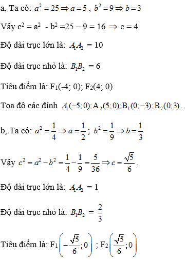 Giải bài 1 trang 88 SGK hình học 10 | Giải toán lớp 10