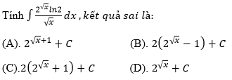 Giải bài 2 trang 128 sgk Giải tích 12 | Để học tốt Toán 12