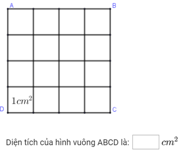 Bài tập Diện tích hình vuôngToán lớp 3 có lời giải
