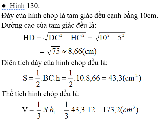 Giải bài 45 trang 124 SGK Toán 8 Tập 2 | Giải toán lớp 8