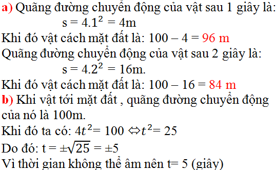 Giải bài 2 trang 31 SGK Toán 9 Tập 2 | Giải toán lớp 9