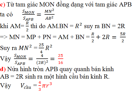 Giải bài 37 trang 126 SGK Toán 9 Tập 2 | Giải toán lớp 9