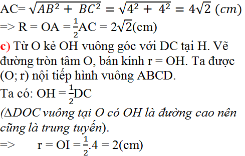 Giải bài 90 trang 104 SGK Toán 9 Tập 2 | Giải toán lớp 9