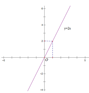 Hướng dẫn vẽ đồ thị hàm số của y=2x chỉ với vài bước đơn giản