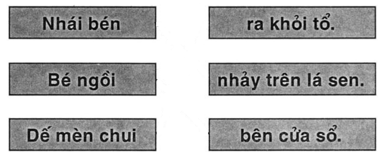 Vở bài tập Tiếng Việt lớp 1 Bài 47: en, ên | Hay nhất Giải VBT Tiếng Việt 1