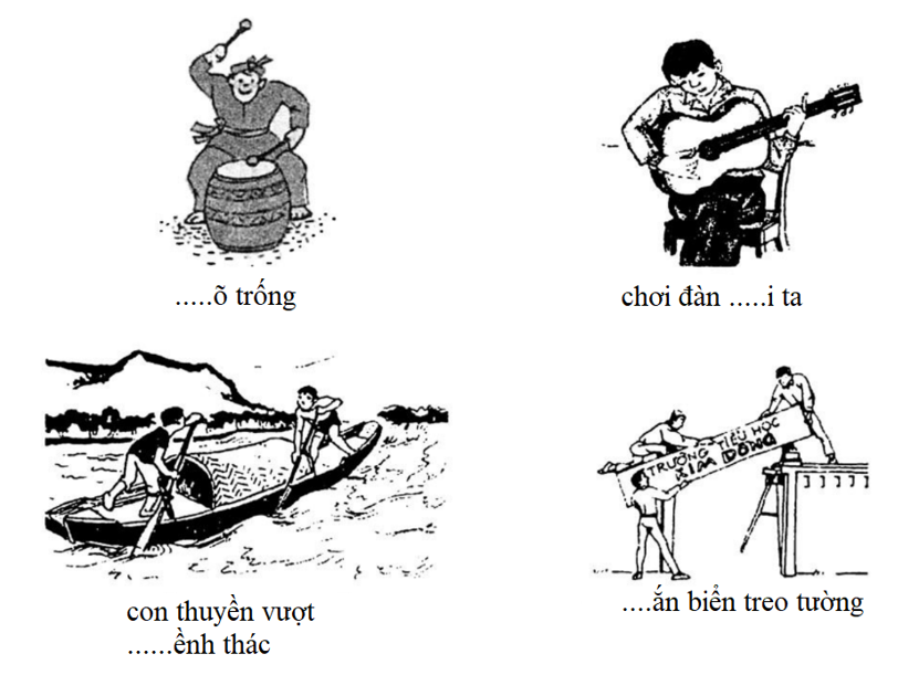 Vở bài tập Tiếng Việt lớp 1 Bài: Cây bàng | Hay nhất Giải VBT Tiếng Việt 1