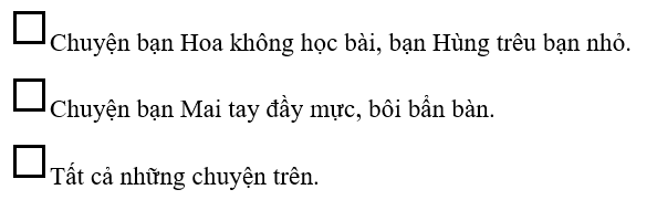 Vở bài tập Tiếng Việt lớp 1 Bài: Chuyện ở lớp | Hay nhất Giải VBT Tiếng Việt 1