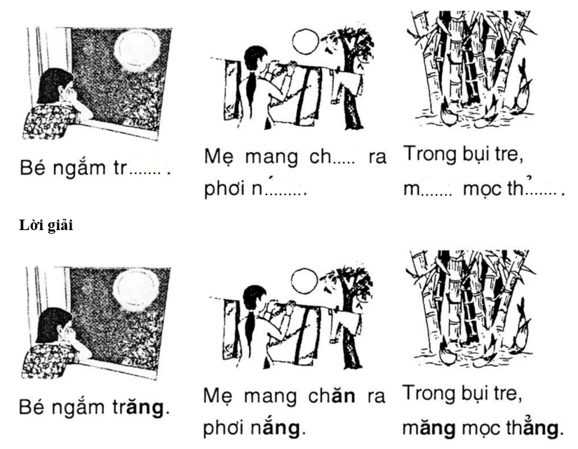 Vở bài tập Tiếng Việt lớp 1 Bài: Đi học | Hay nhất Giải VBT Tiếng Việt 1
