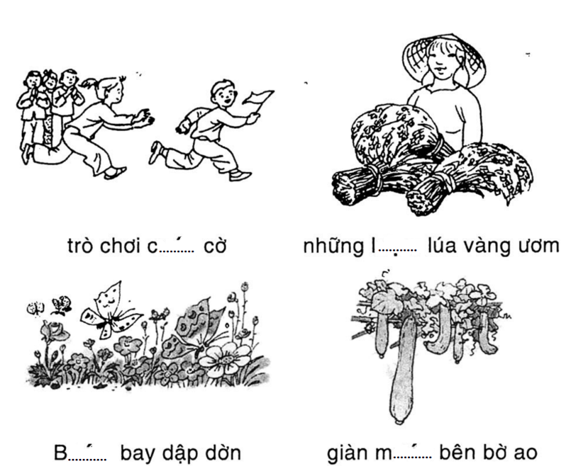 Vở bài tập Tiếng Việt lớp 1 Bài: Hồ Gươm | Hay nhất Giải VBT Tiếng Việt 1